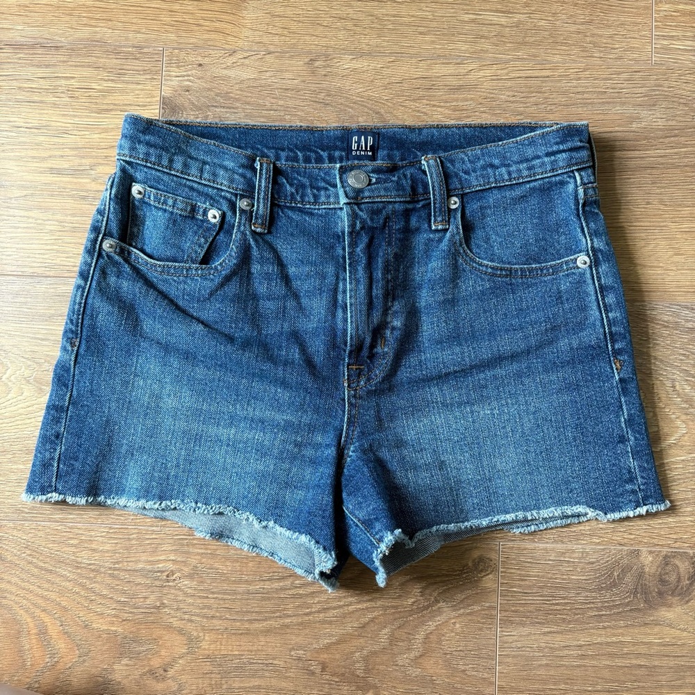 GAP Blue Denim Shorts size 27